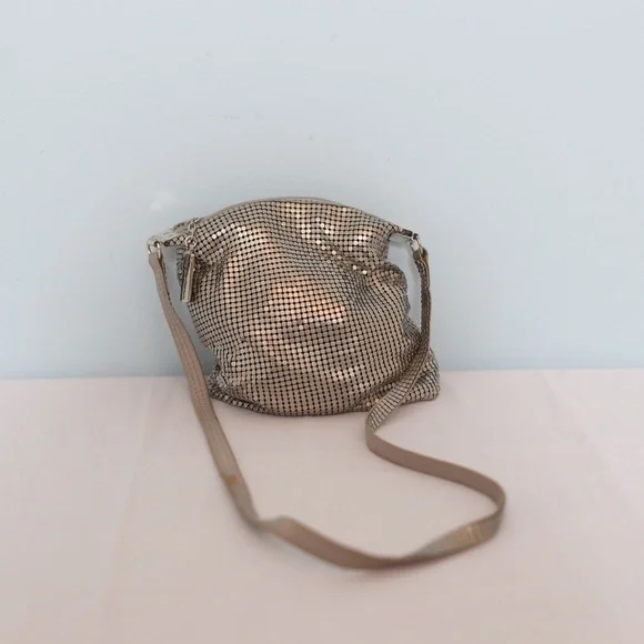 Whiting and Davis Silver mesh shoulder bag - Picture 3 of 5